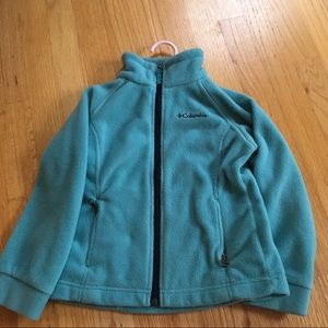 Girl’s Columbia fleece jacket